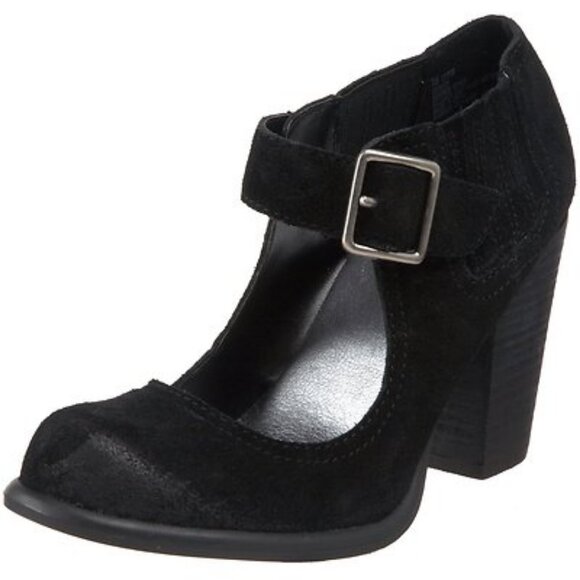 MIA Shoes - *SALE* Mia New Women's Coyote Pump Black Leather 8M - OWG/6957